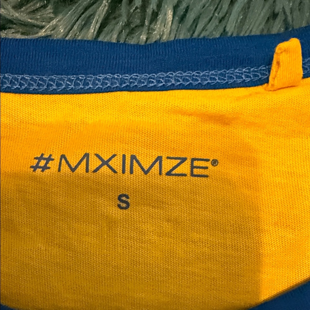 Sweden Yellow Short Sleeve Ringer Tee - Picture 2 of 4